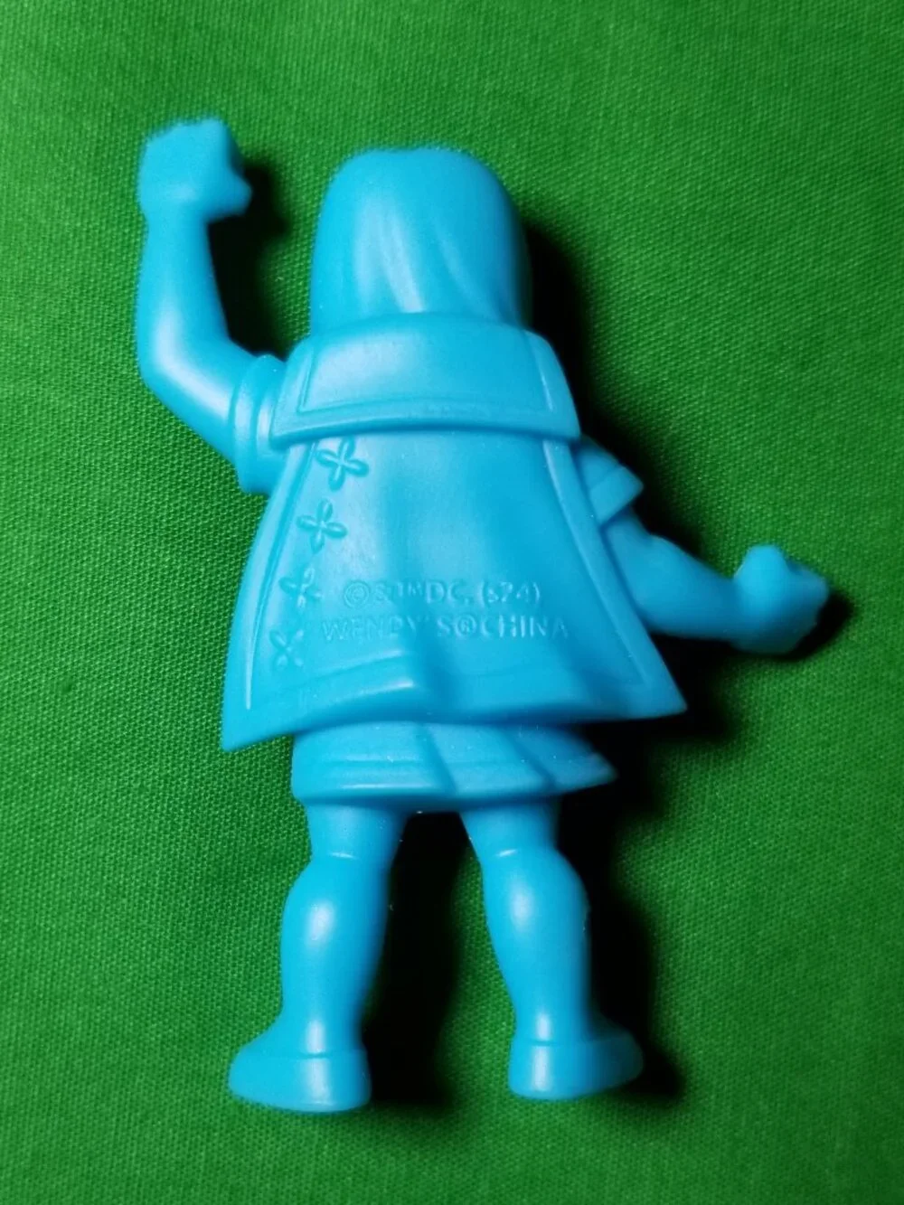 Shazam Blue Toy Mini Action Figure Set#3 Wendy’s DC Superhero Kid's Meal 2023